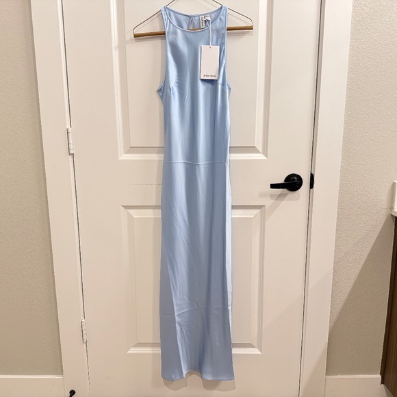 &Other Stories Sleeveless Satin Midi Dress - Picture 8 of 8